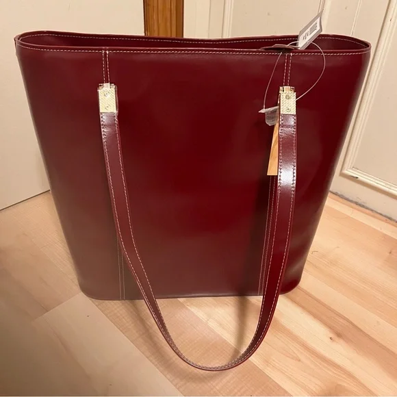 McKlein Burgundy Bag NWT - Picture 11 of 11